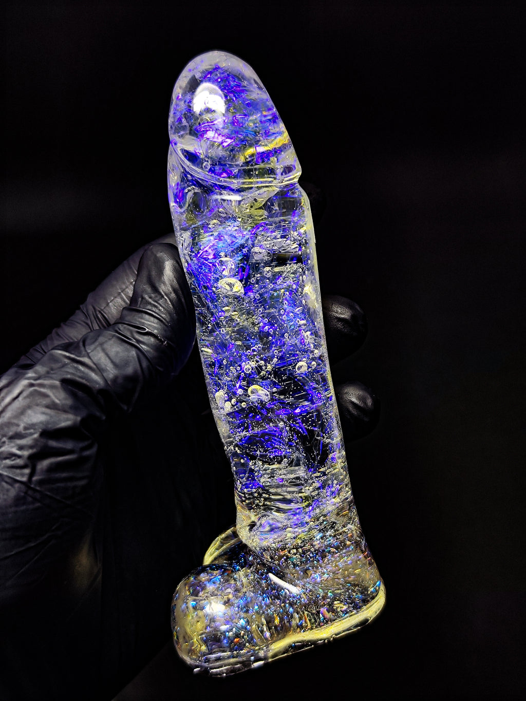 ✨ Handmade Epoxy Resin Sculpture – Cosmic Crystal | Decor & Gift (16cm)