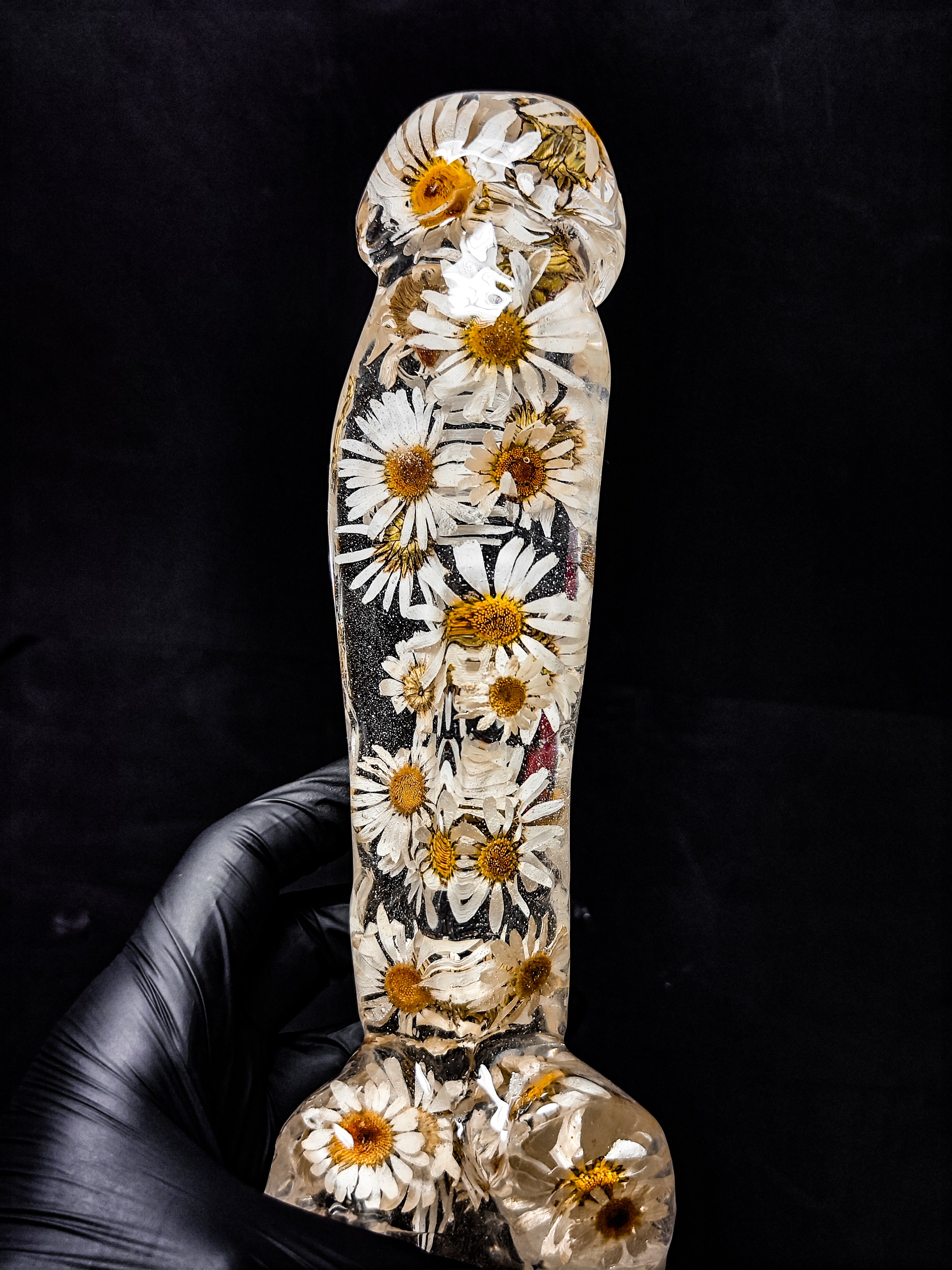🤍Sculpture with Daisies(22cm|8.7in|free shipping)
