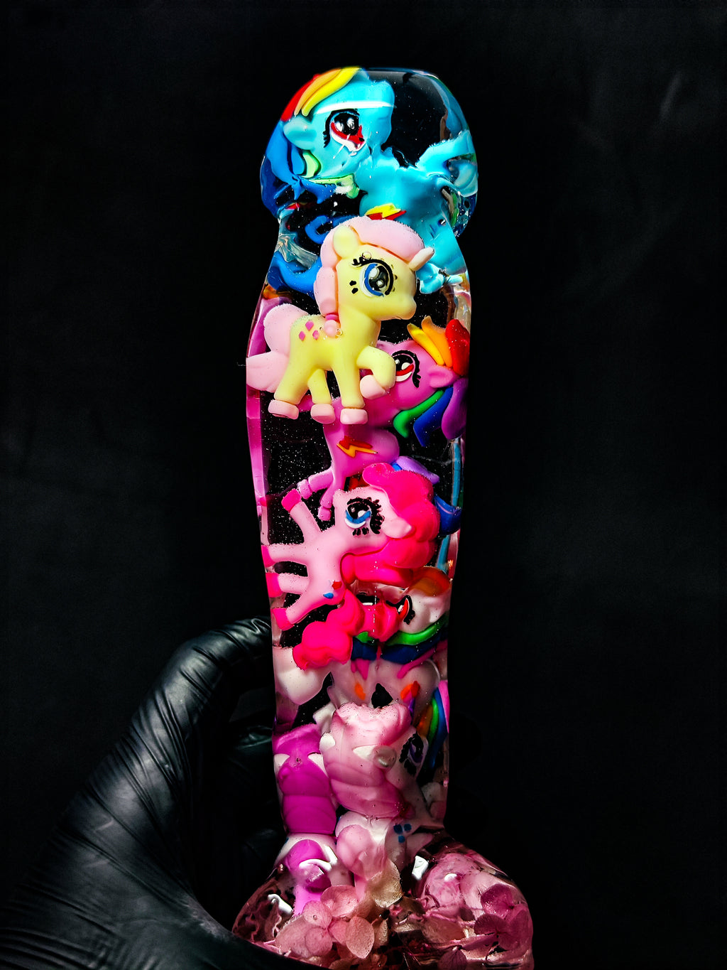 🦄Epoxy Figure with Fantasy Unicorns (22cm|8.7in|free shipping|handmade)