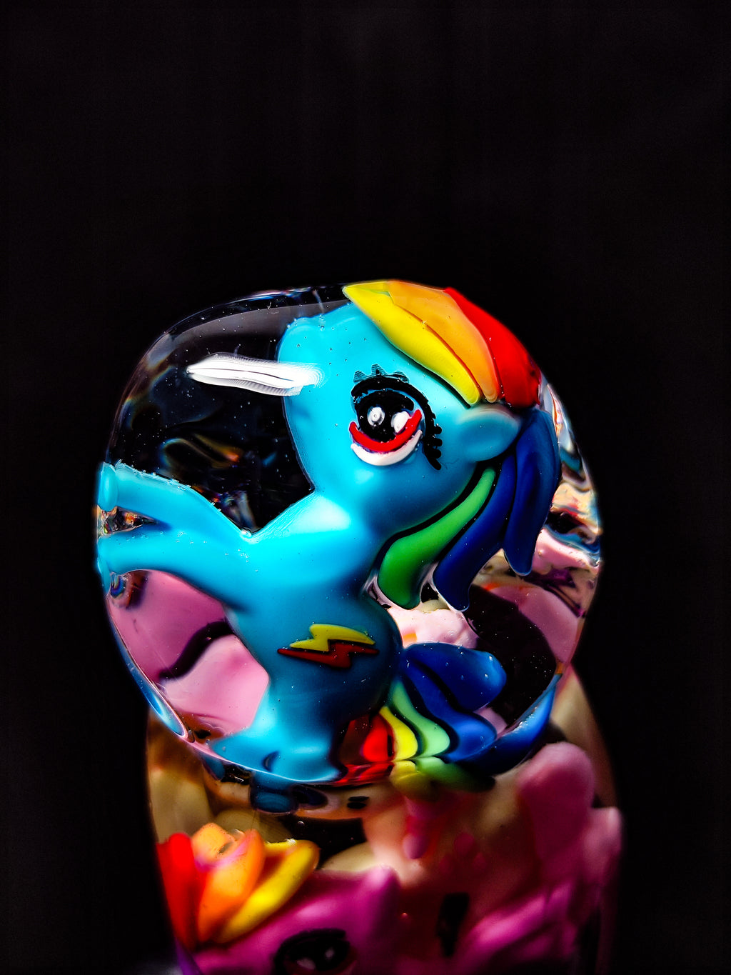 🦄Epoxy Figure with Fantasy Unicorns (22cm|8.7in|free shipping|handmade)