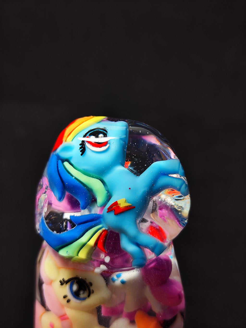 🦄Epoxy Figure with Fantasy Unicorns (22cm|8.7in|free shipping|handmade)