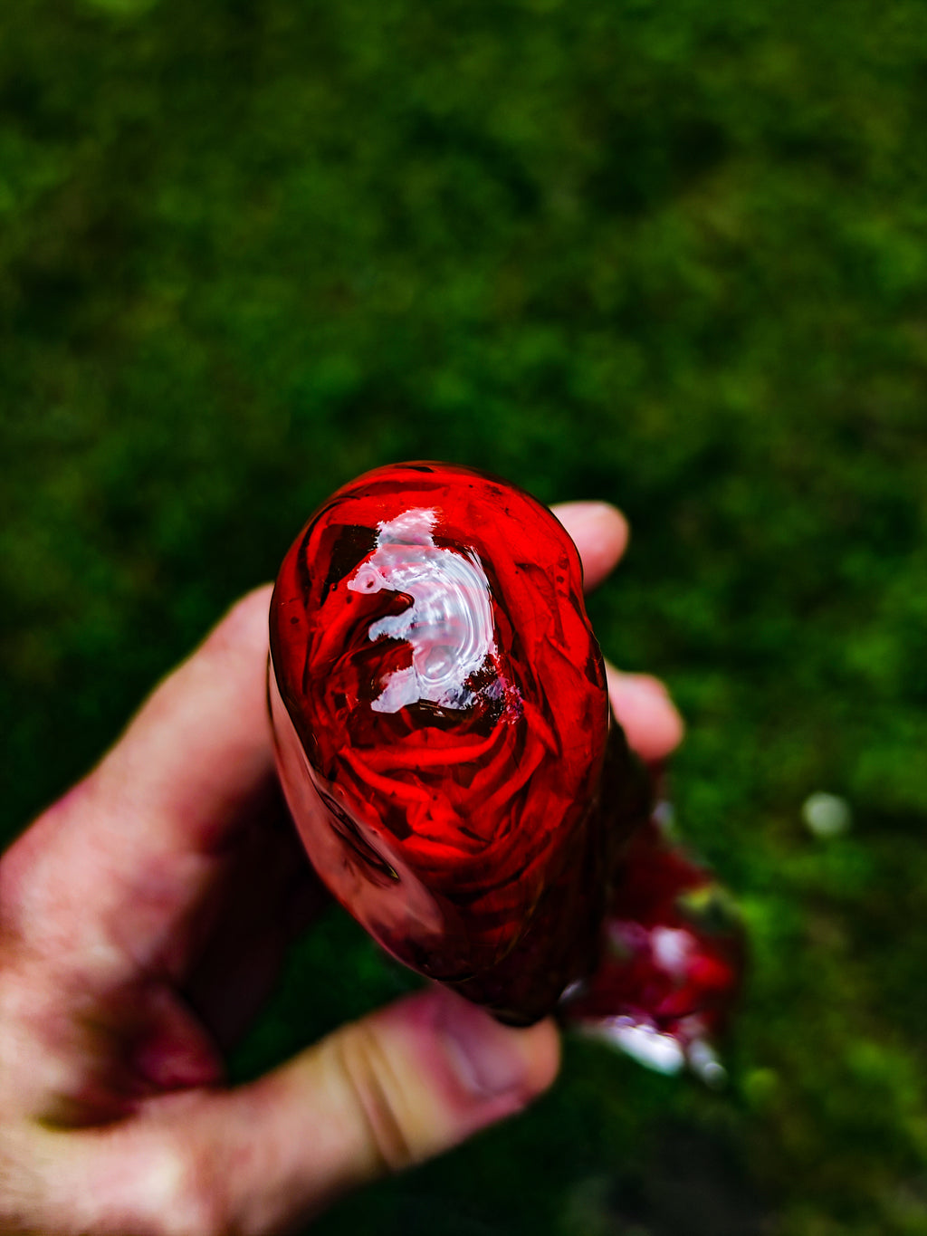 🌹 Epoxy Figure with Red Rose(22cm|8.7in|free shipping|handmade)