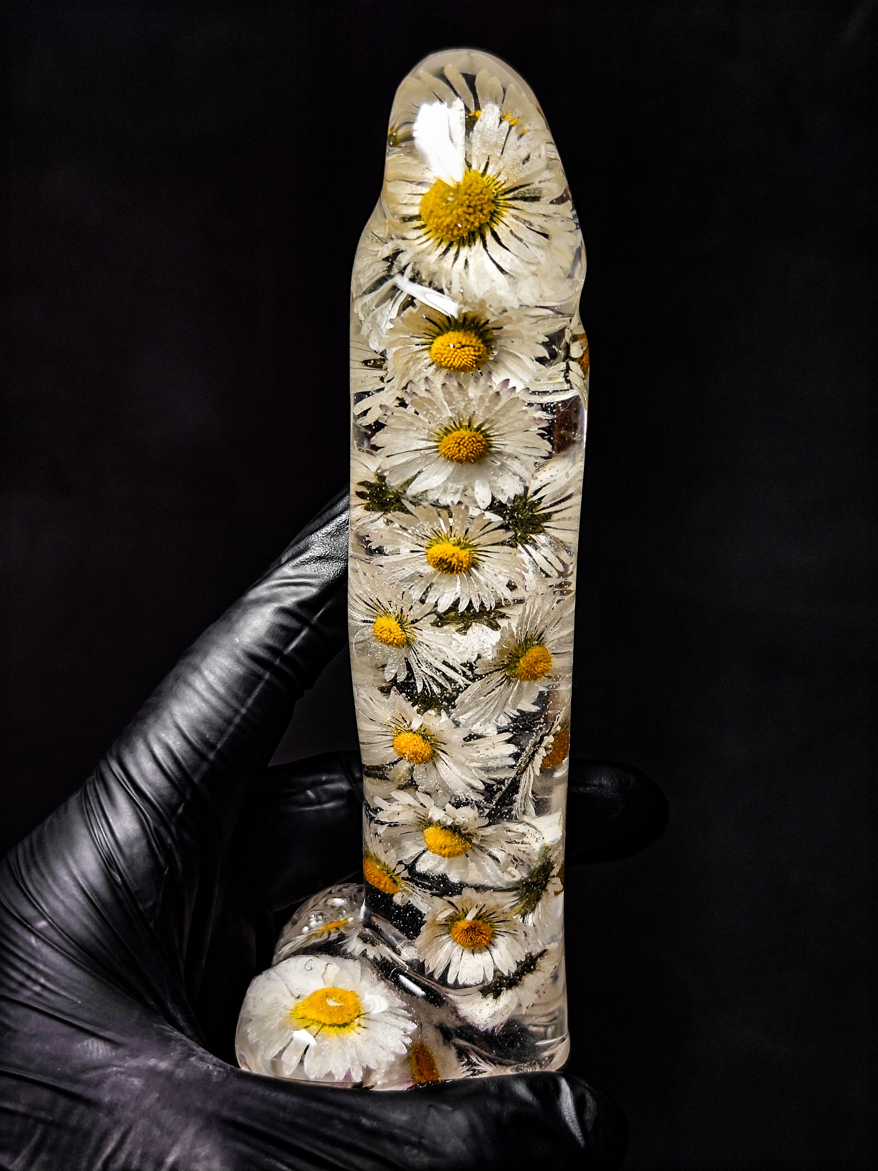 🤍Sculpture with Daisies(16cm|6.3in|free shipping)