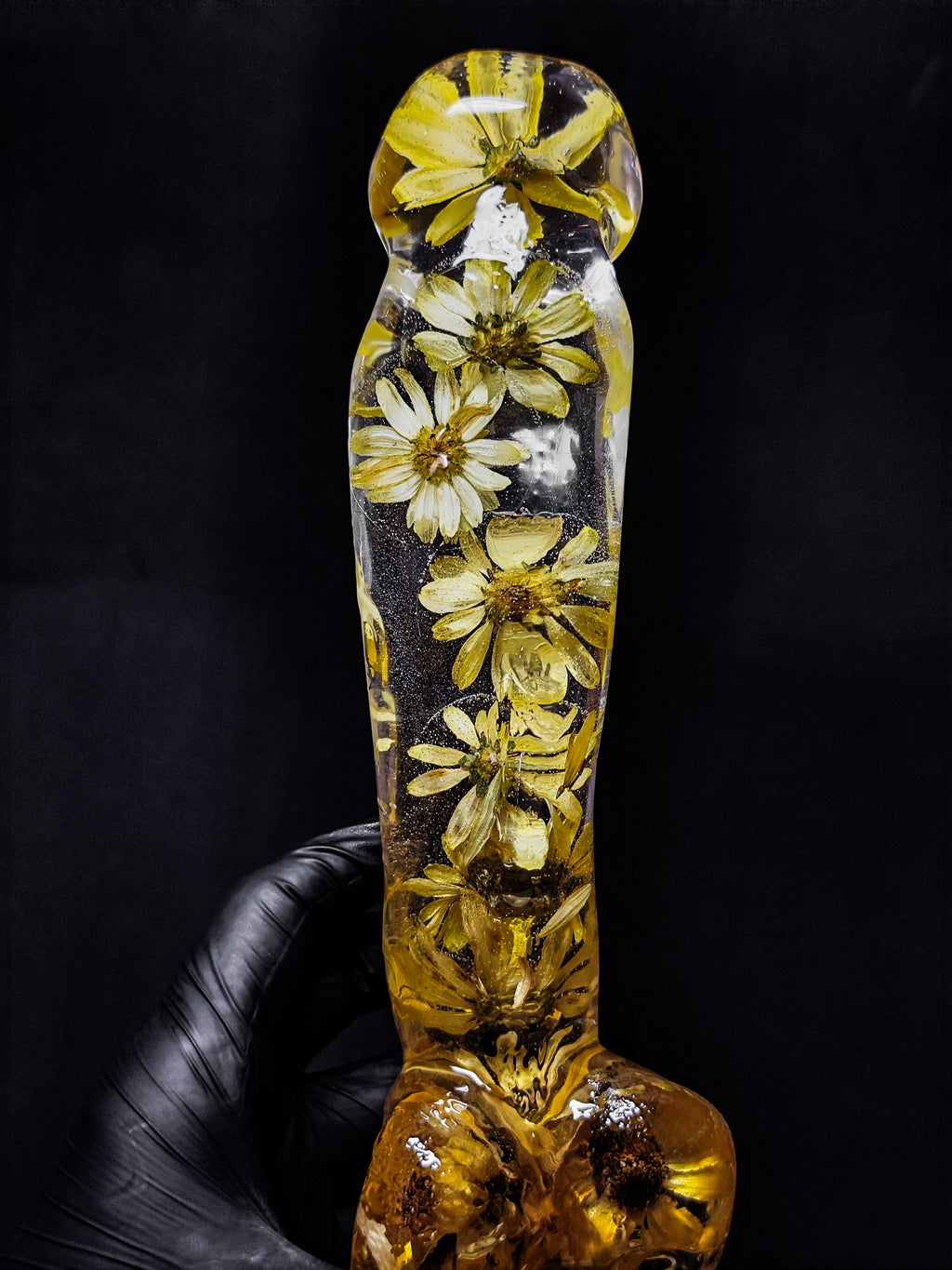 🌼Sculpture with Sunflower(22cm|8.7in|free shipping)