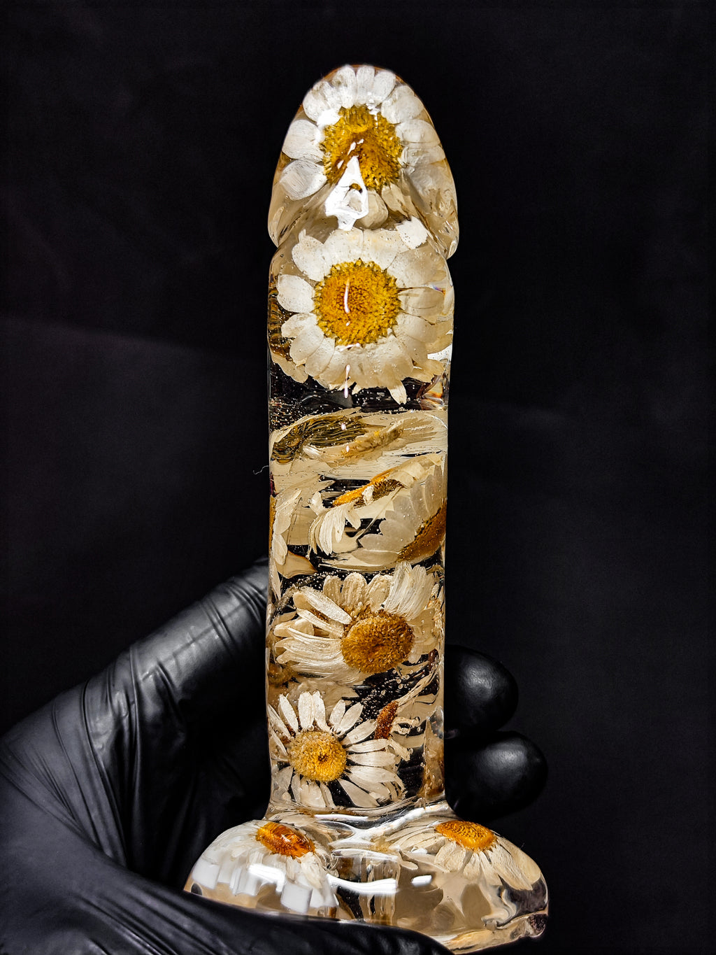 🤍💮Figurine with daisies(16cm|6.3in|free shipping)