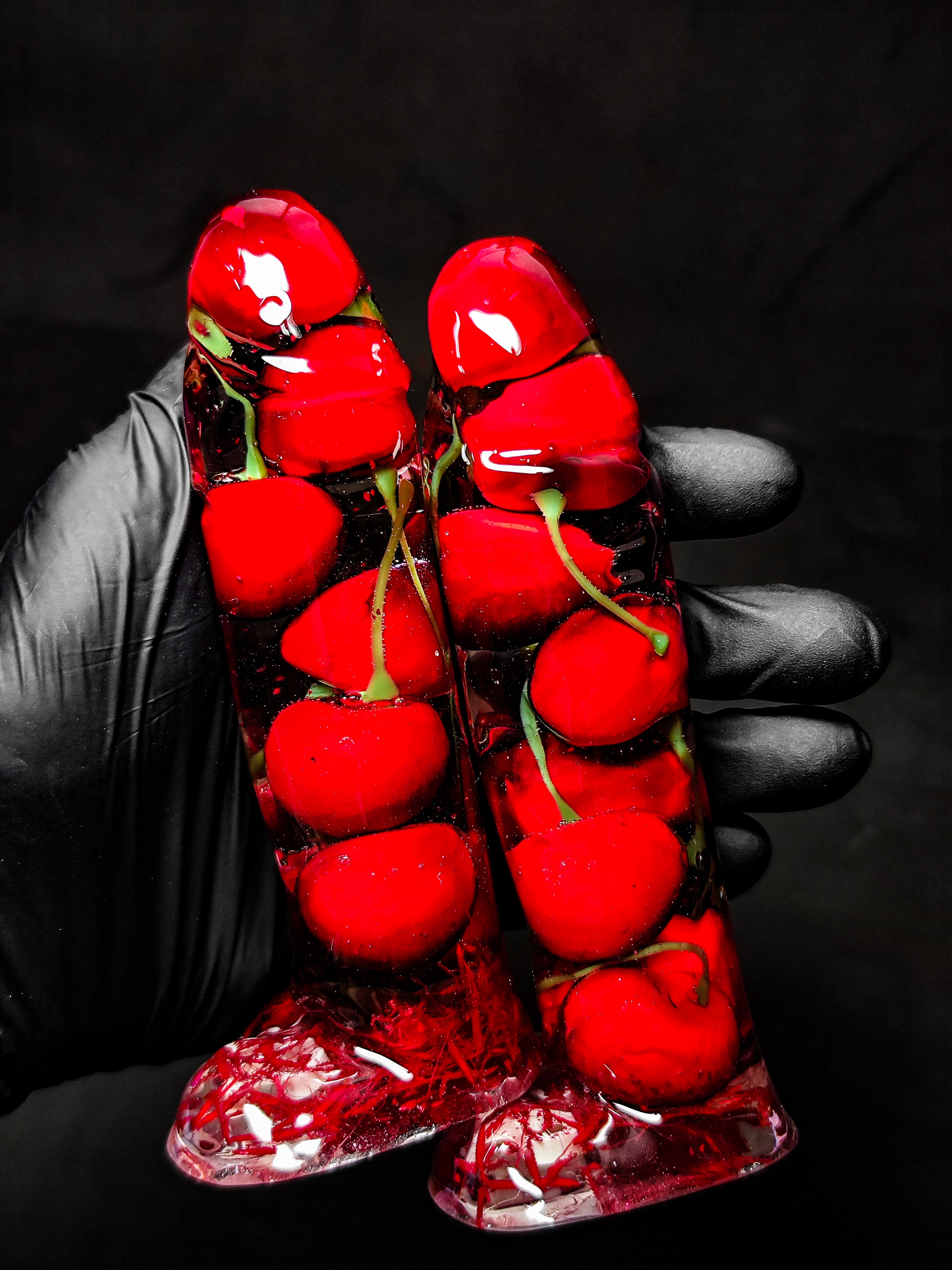 🍒Sculpture with Cherry(16cm|6.3in|free shipping)