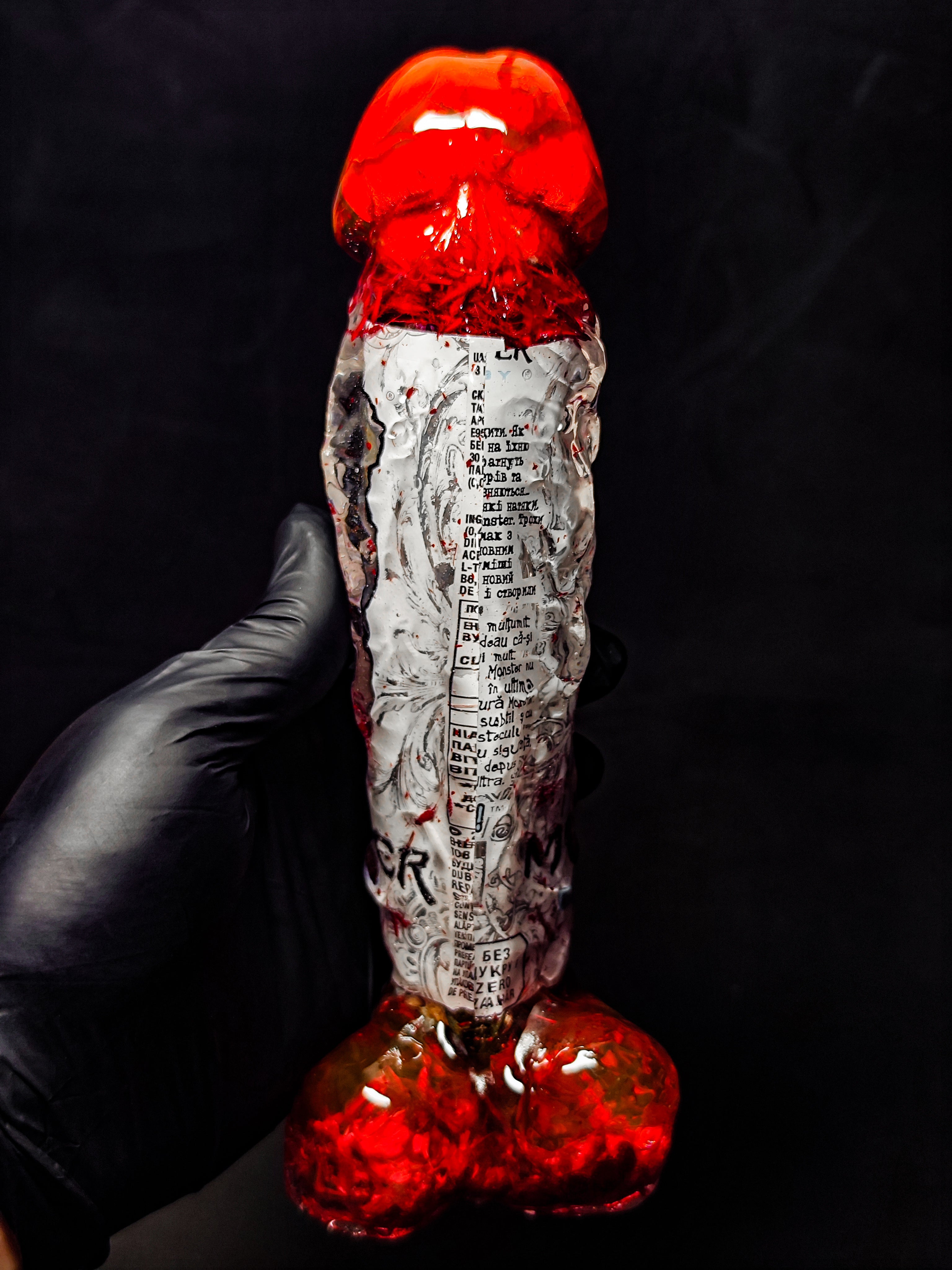 🌹Energy drink and rose(22cm|8.7in|free shipping)