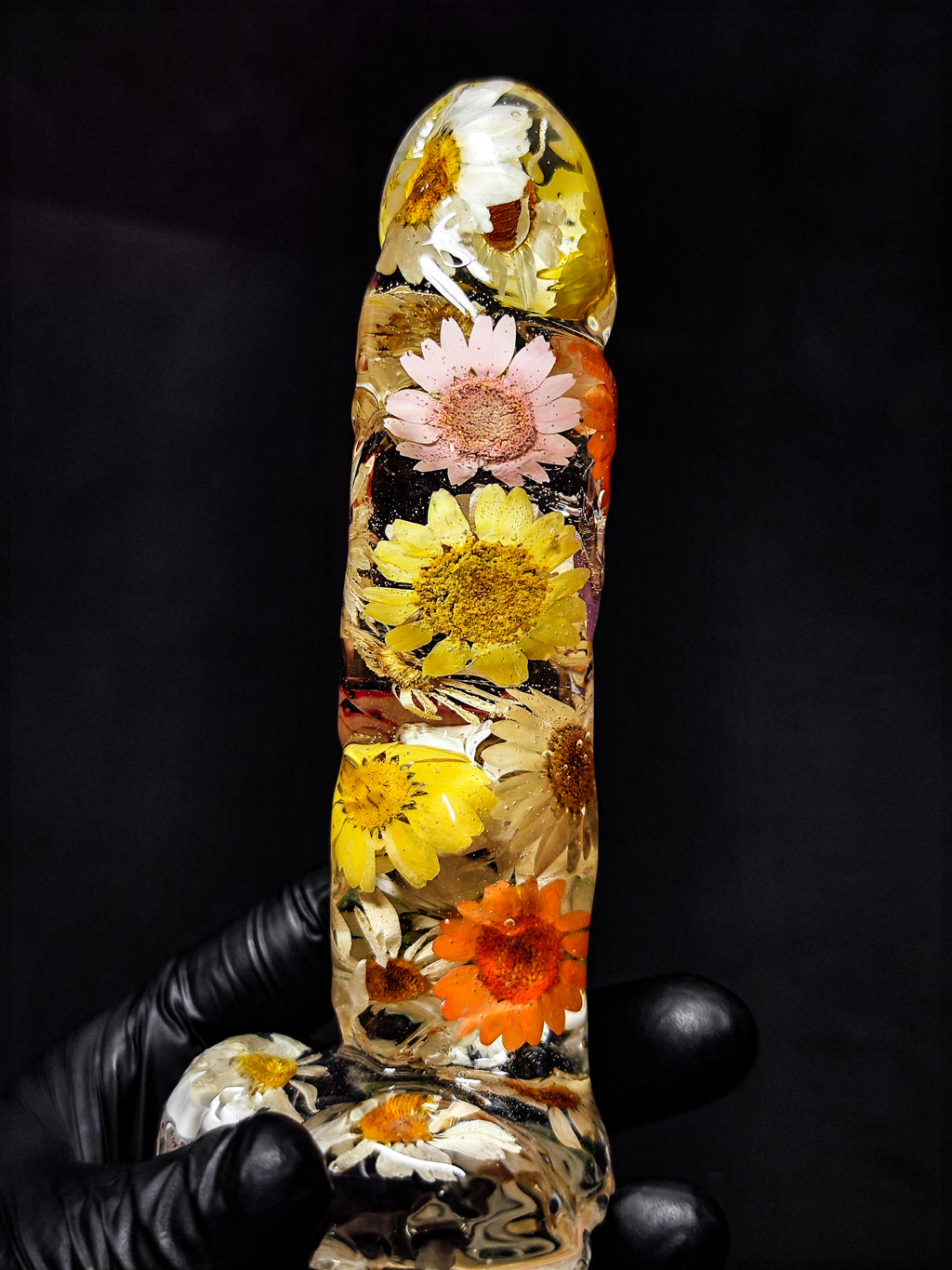 🤍💮Figurine with daisies(16cm|6.3in|free shipping)