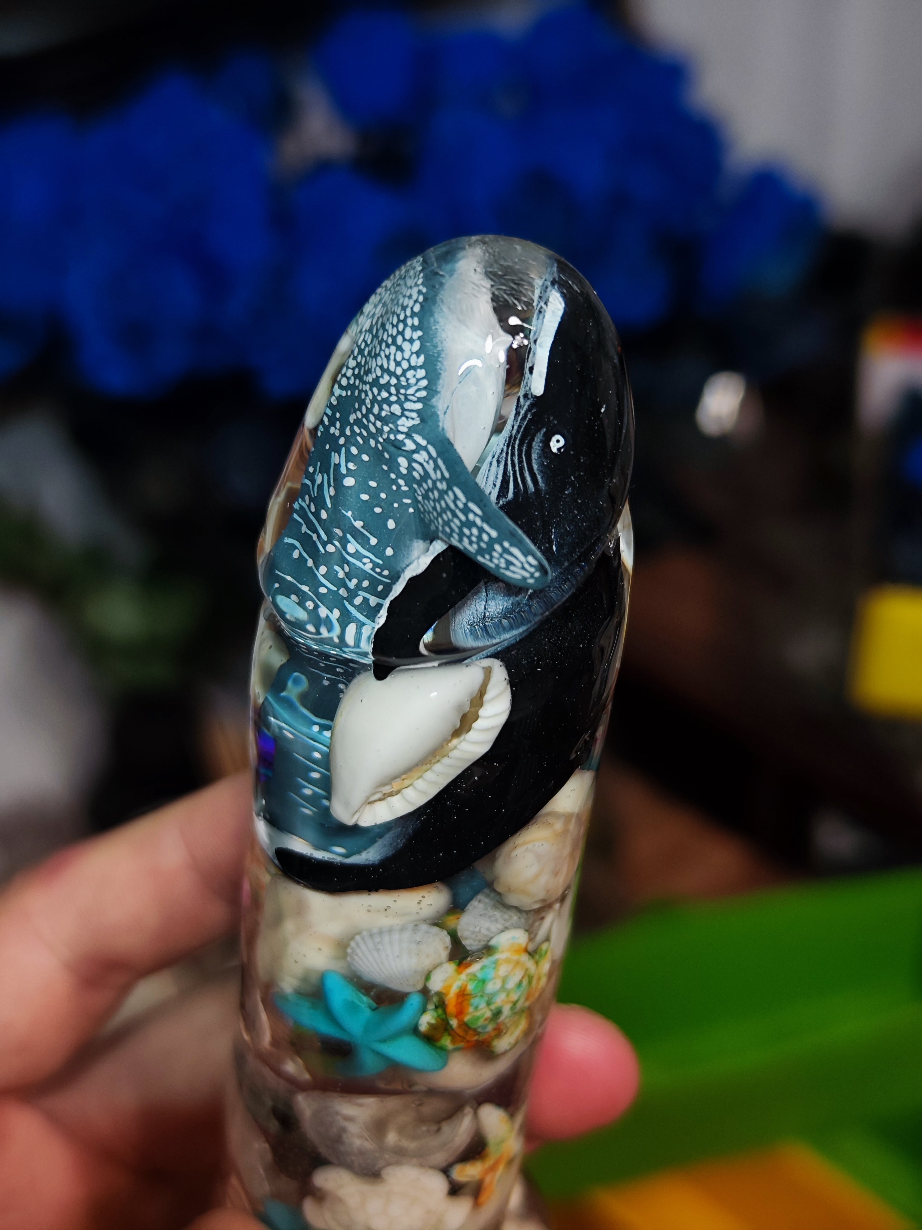 🦈🫍Whale and killer whale, shells, starfish, turtles(16cm|6.3in|free shipping)