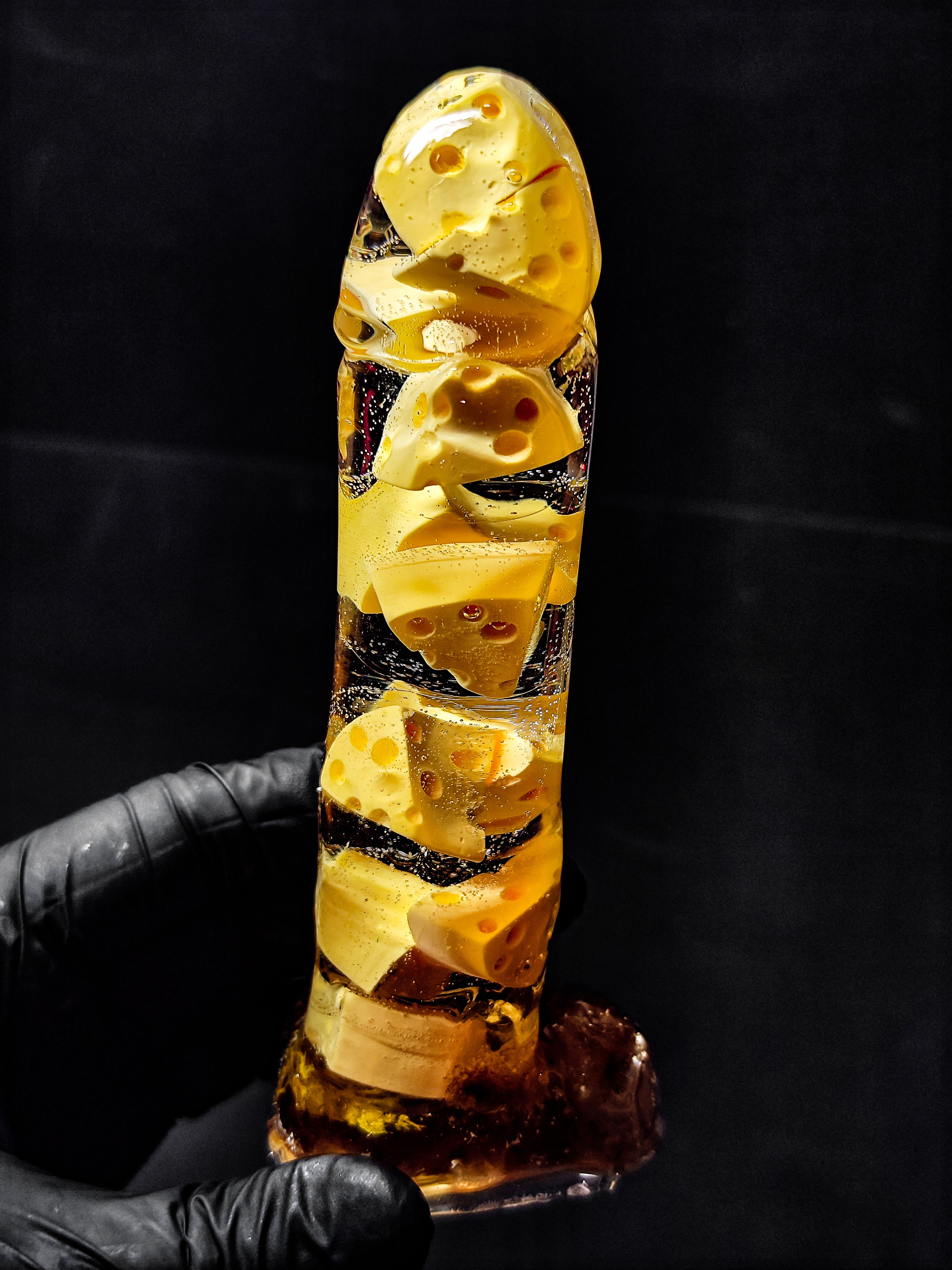 🧀Cheese figurine(16cm|6.3in|free shipping|handmade)