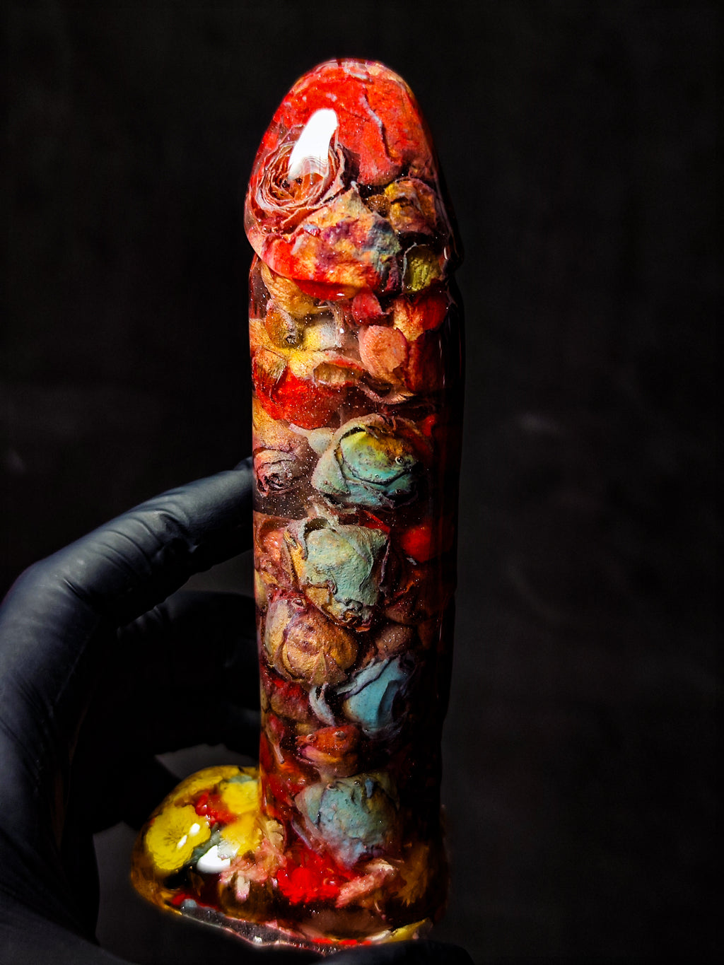 🌹🌈Painted roses(16cm|6.3in|free shipping)