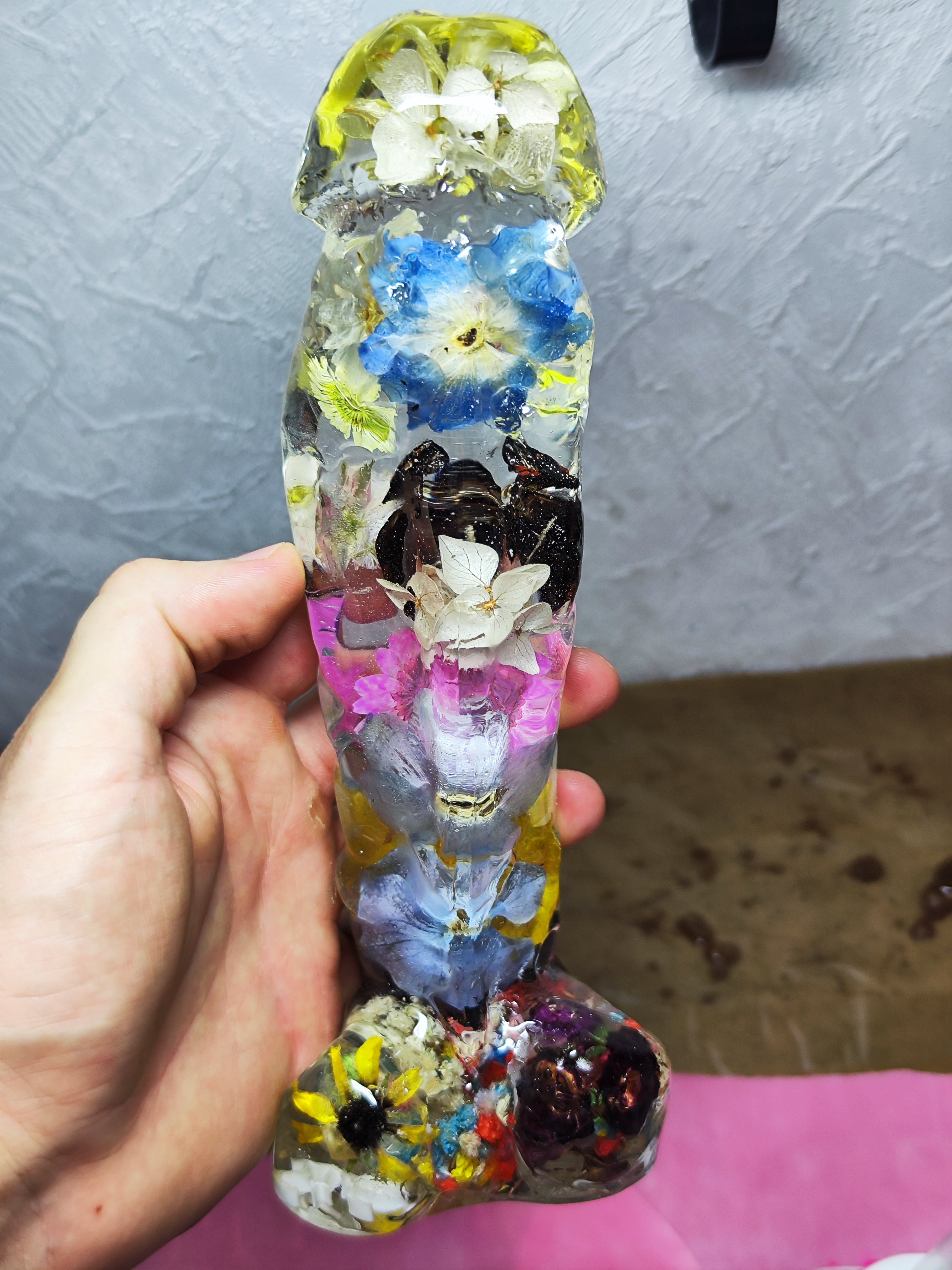 🌼🦋Mix of flowers and butterfly (22cm|8.7in|free shipping)