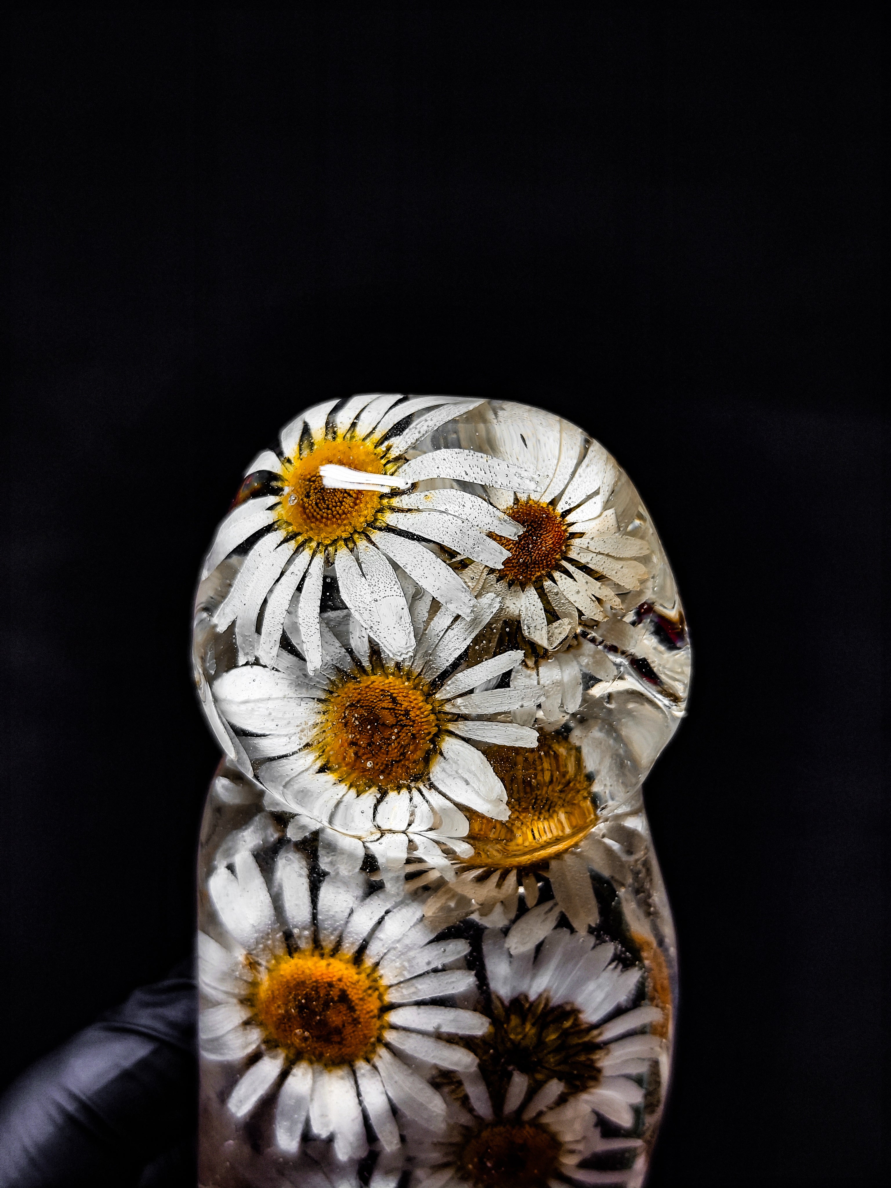 🤍Sculpture with Daisies(22cm|8.7in|free shipping)