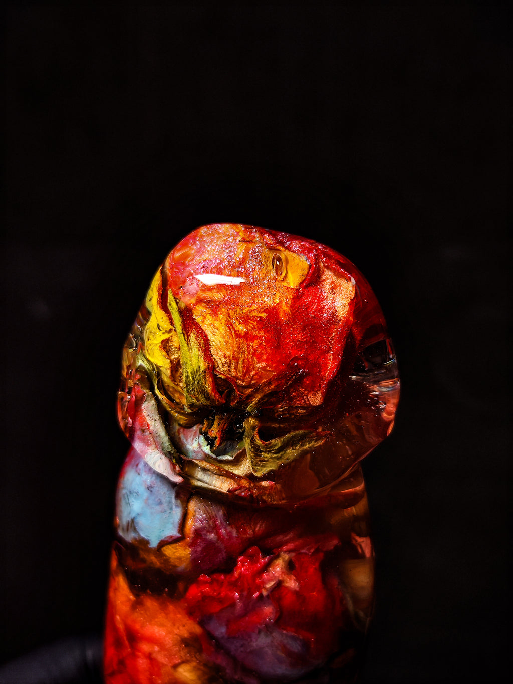 🌹🌈Painted roses(24cm|9.5in|free shipping)