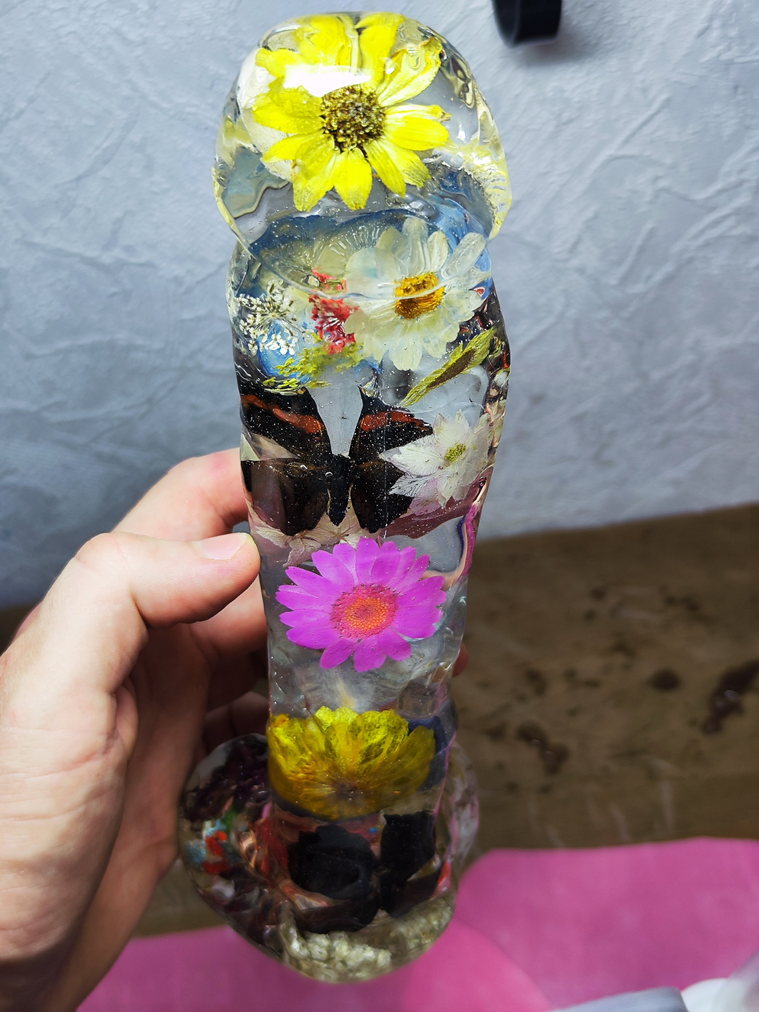 🌼🦋Mix of flowers and butterfly (22cm|8.7in|free shipping)
