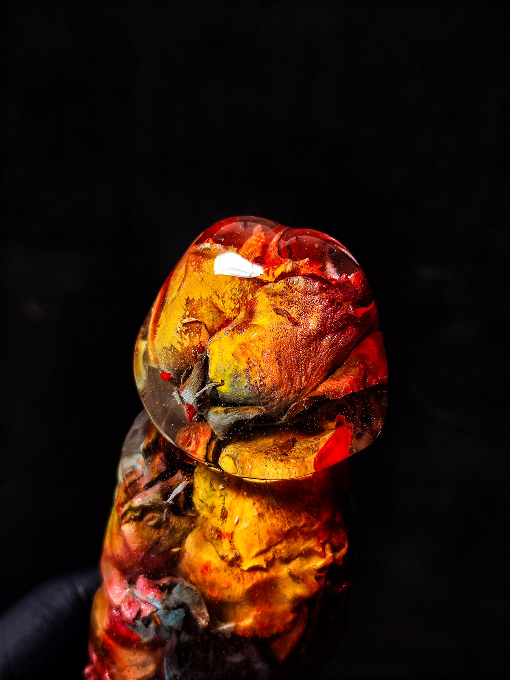 🌹🌈Painted roses(24cm|9.5in|free shipping)