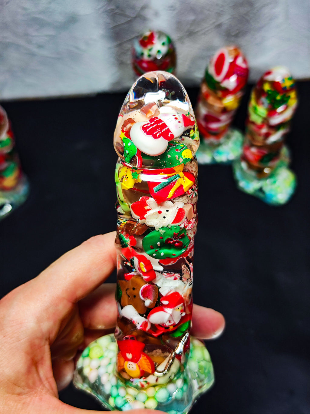 🎄Christmas Magic Resin Sculpture✨