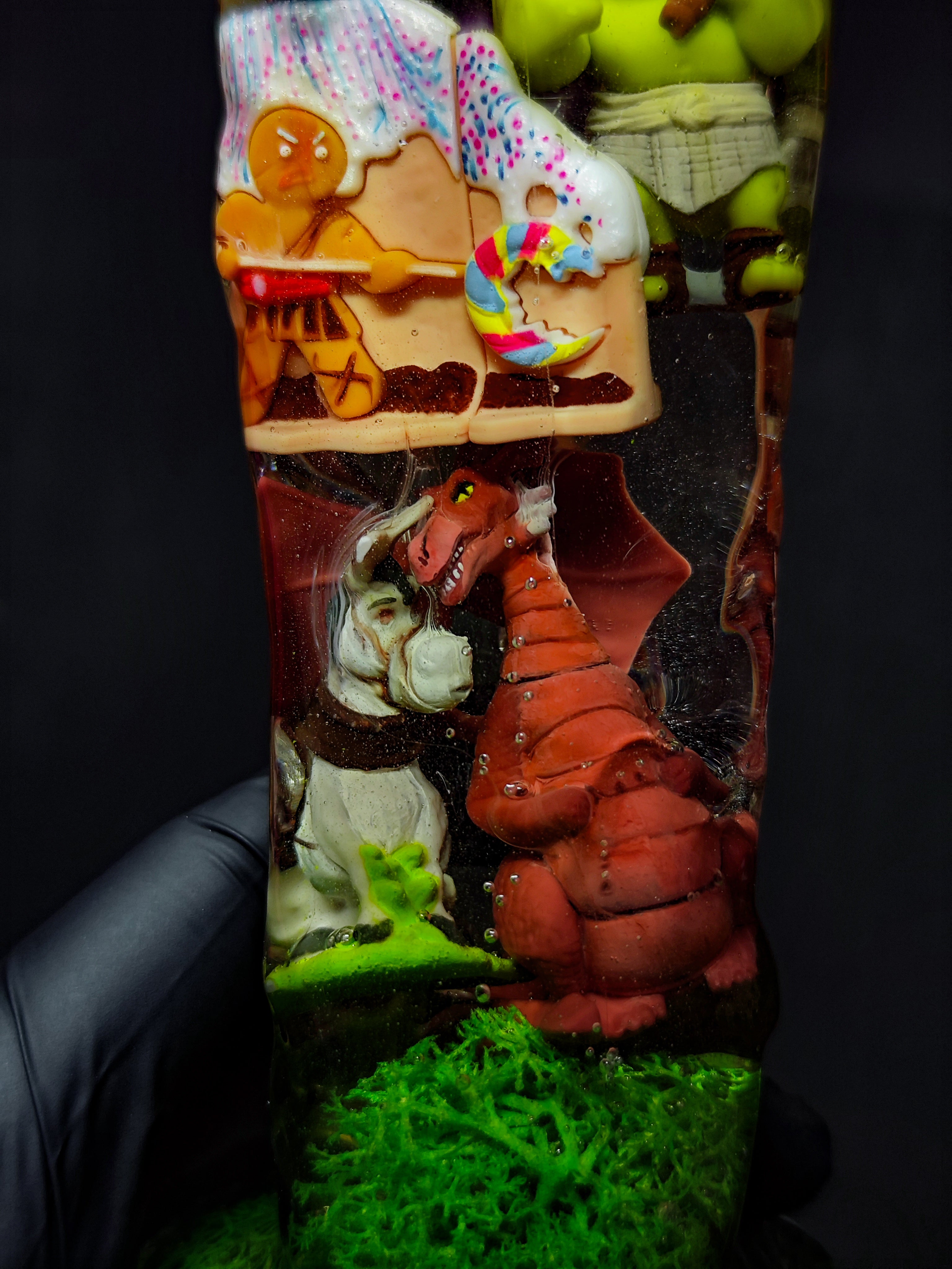 Ogre and all the cartoon characters 22cm