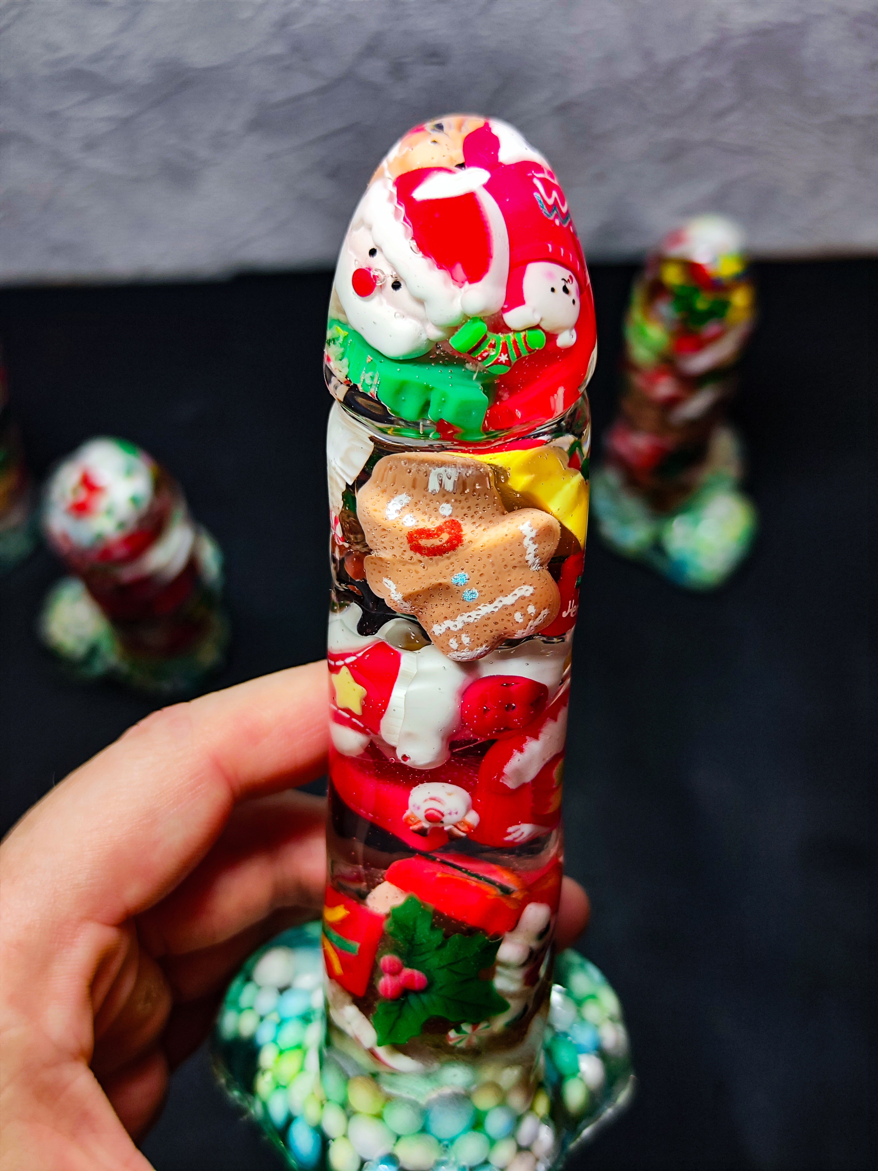 🎄Christmas Magic Resin Sculpture✨