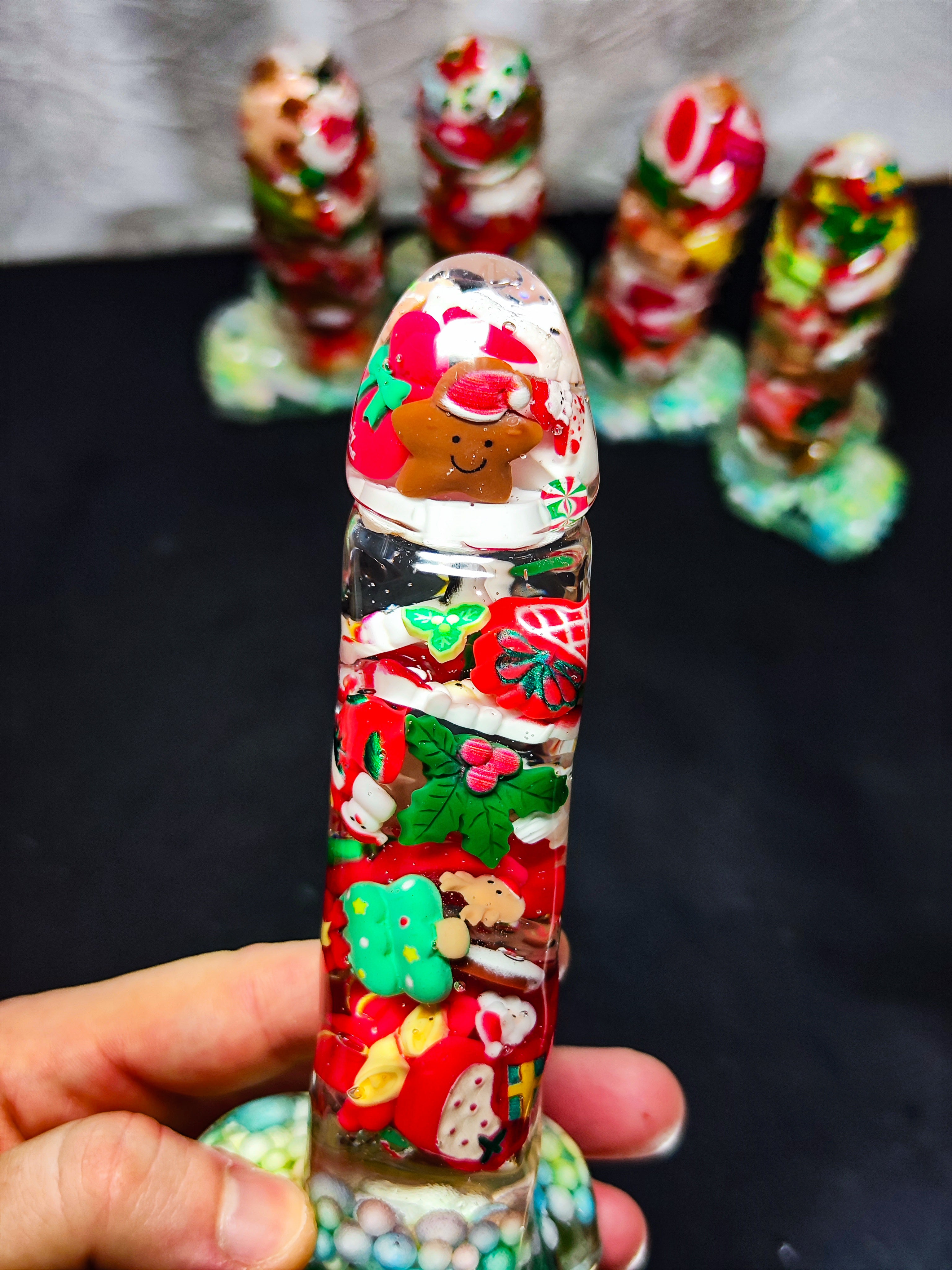 🎄Christmas Magic Resin Sculpture✨