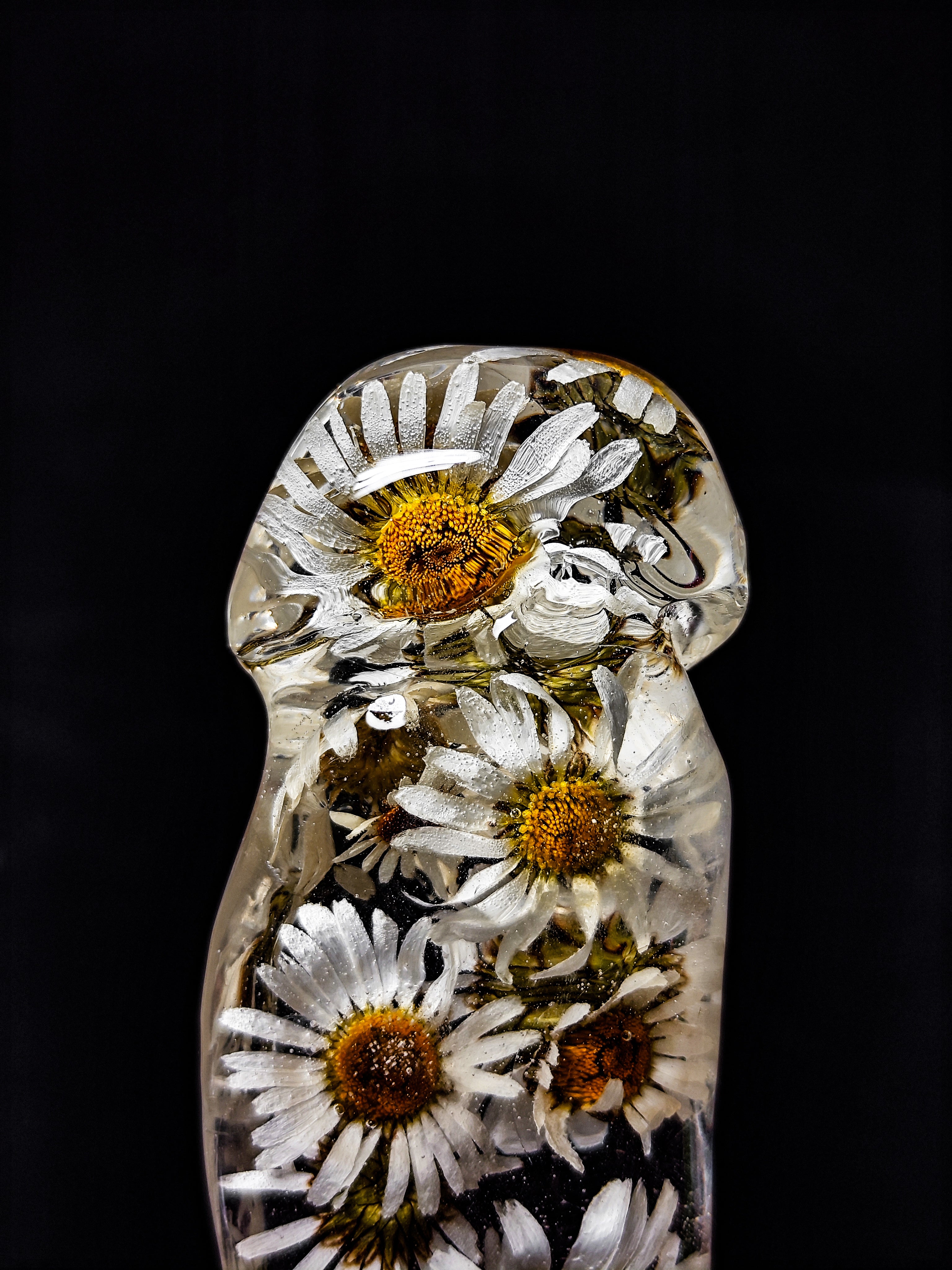 🤍Sculpture with Daisies(22cm|8.7in|free shipping)