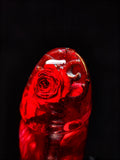 🌹🗝️Sculpture with Red Roses and Key (16cm|6.3in|free shipping)
