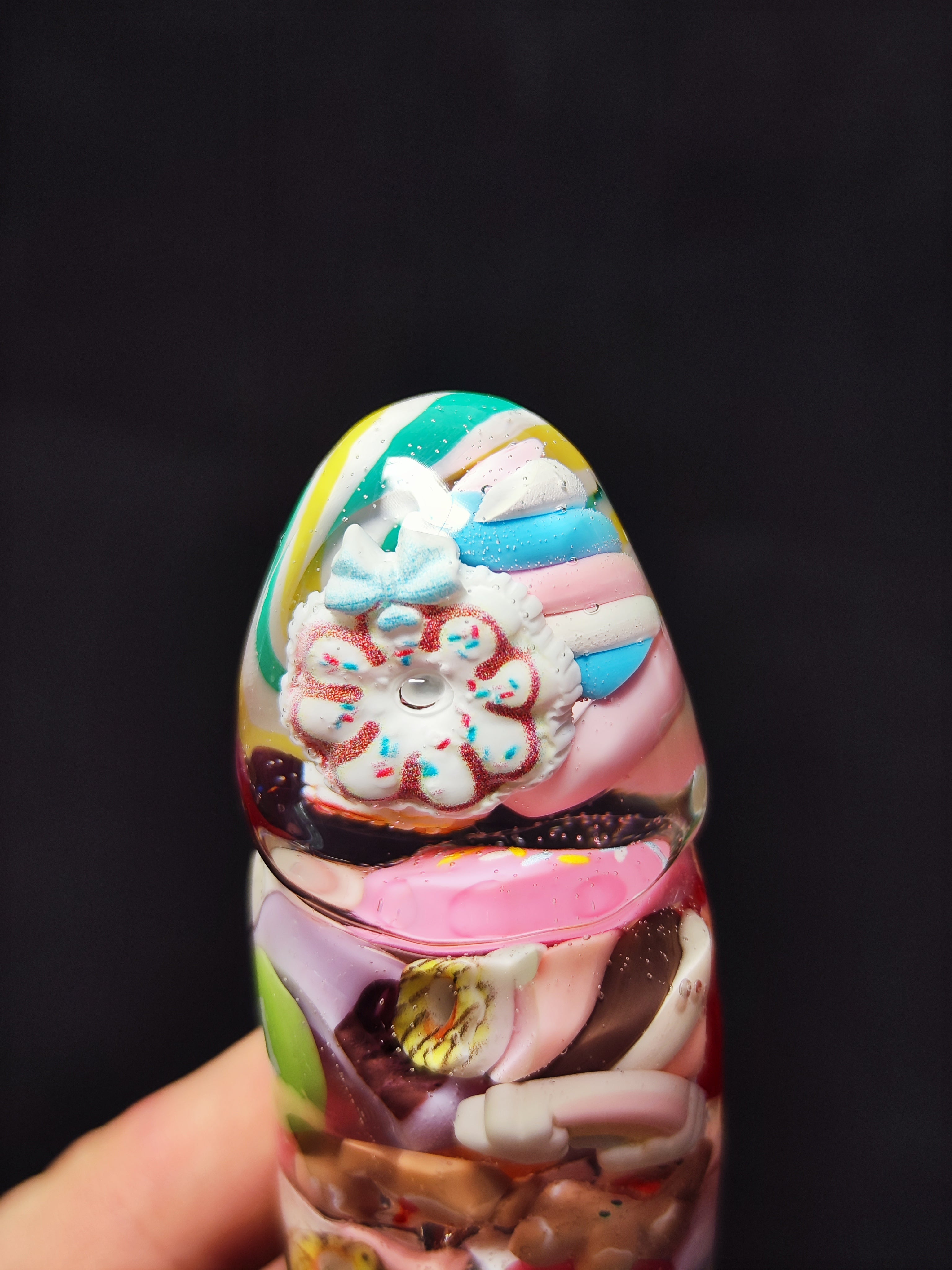 🍬 Handmade Decor Epoxy Resin Sculpture with Candy (16cm|6.3in|free shipping)