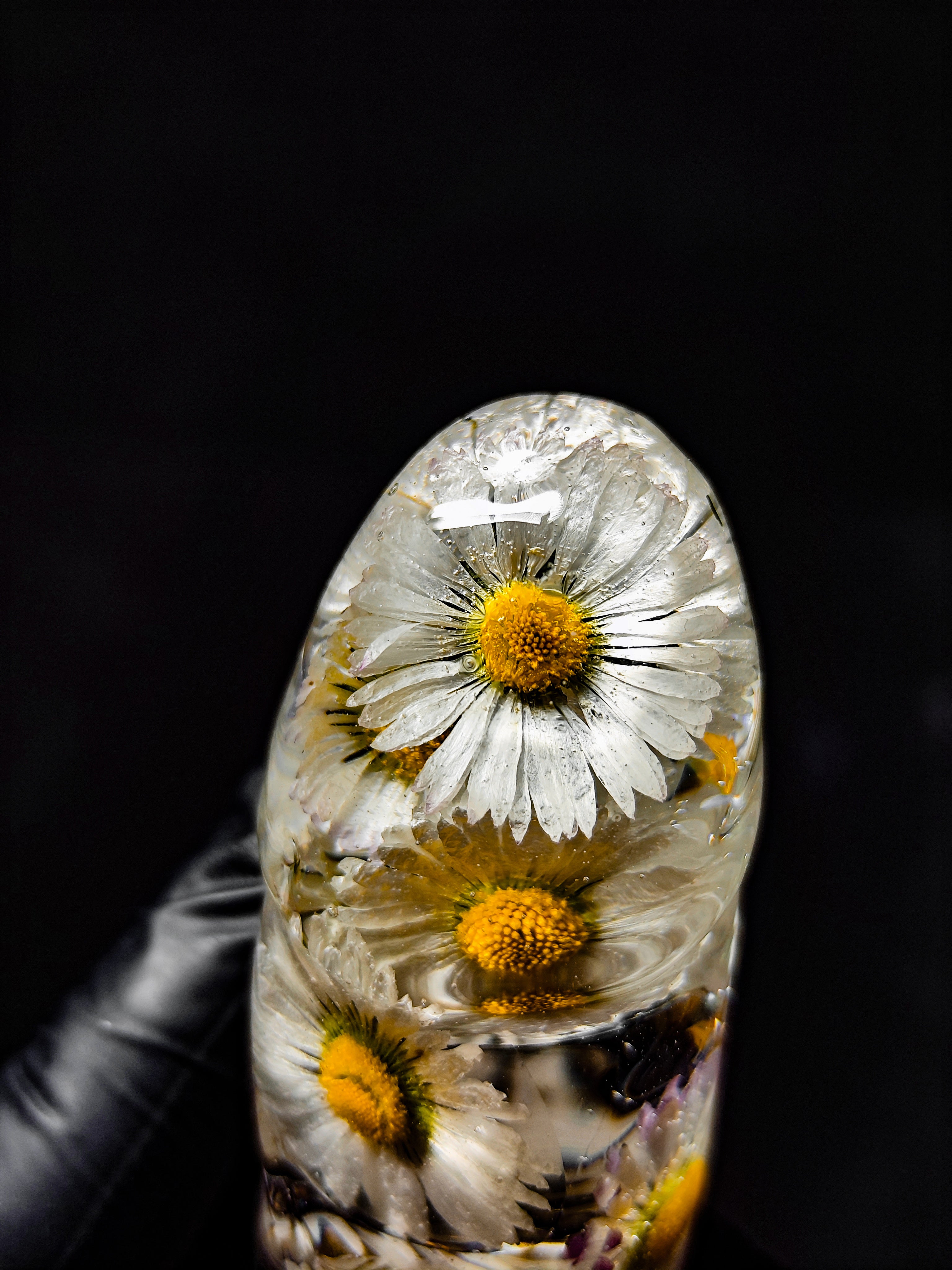 🤍Sculpture with Daisies(16cm|6.3in|free shipping)