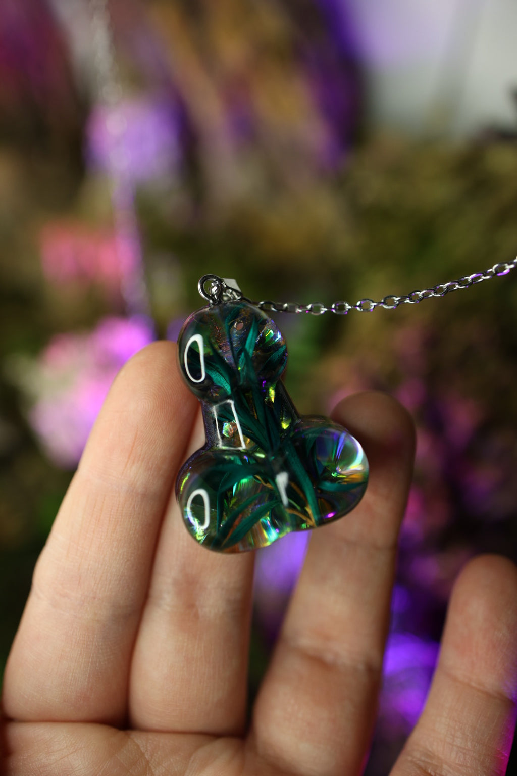 🌿🌲Pendant 1.4in|3.6cm forest (free shipping)