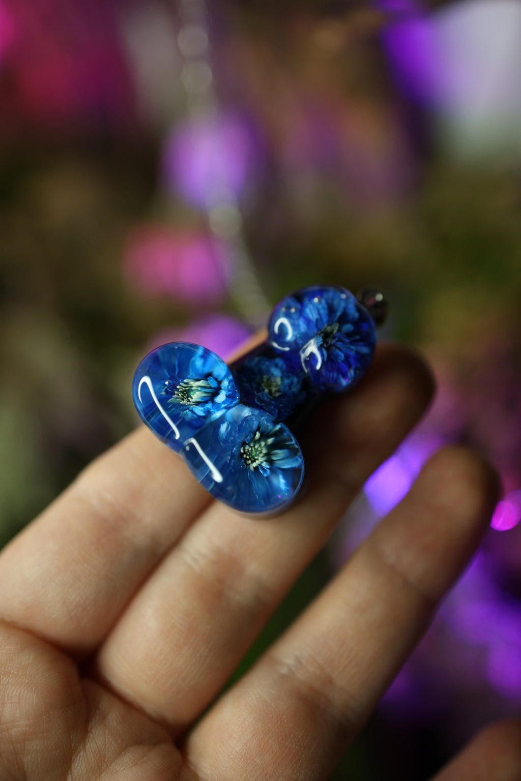 💙Pendant 1.4in|3.6cm with Pearl mill (free shipping)